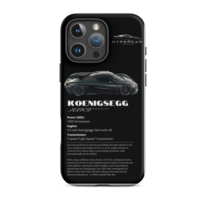 Koenigsegg Jesko Absolut - Midnight iPhone 16 Pro Max Case